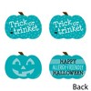 Big Dot of Happiness Teal Pumpkin - Decorations DIY Halloween Allergy Friendly Trick or Trinket Essentials - Set of 20 - 3 of 4