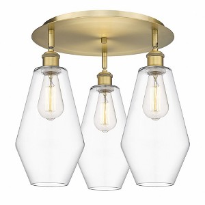 Cindyrella - 3 Light Flush Mount In Industrial Style-14.5 Inches Tall and 18.75 Inches Wide - 1 of 1
