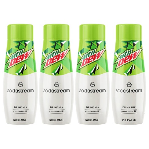 SodaStream Mountain Dew Drink Mix 4pk