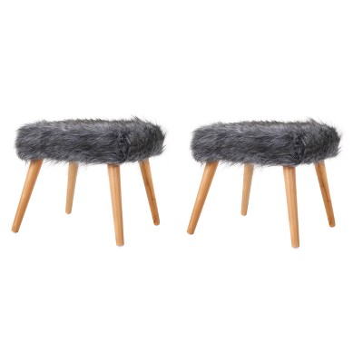 target fur ottoman