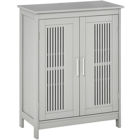 Lauren Modern Free Standing Bathroom Linen Tower Storage Cabinet