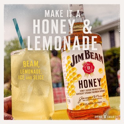 Jim Beam Honey Bourbon Whiskey - 50ml Plastic Bottle