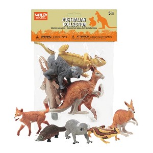 Wild Republic Polybag Australia Figurines, 5 Pieces - 1 of 1