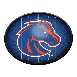 College Football On the 50 Design Oval Slimline Lighted Wall Sign - 1 of 4