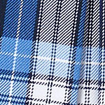 clear blue plaid