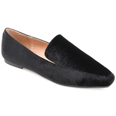 Journee Collection Womens Silas Tru Comfort Foam Slip On Square Toe Loafer Flats