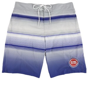 G-III Sports Mens Detriot Pistons Swim Bottom Trunks - 1 of 2