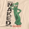 Gumby Buck Naked Adult T-Shirt - 2 of 4