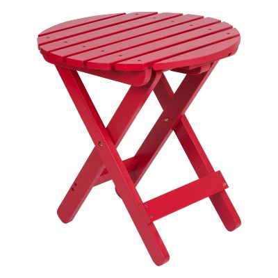 round folding table target