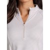 Avalanche Outdoor Buttery Soft Lightweight Quarter Zip Top Long Sleeve Hiking Shirt with Thumbholes - 3 of 4