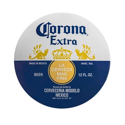 Corona Extra Dome Shaped Metal Wall Sign for Garage