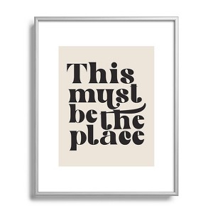 DirtyAngelFace This Must Be The Place Metal Framed Art Print - Deny Designs - 1 of 3