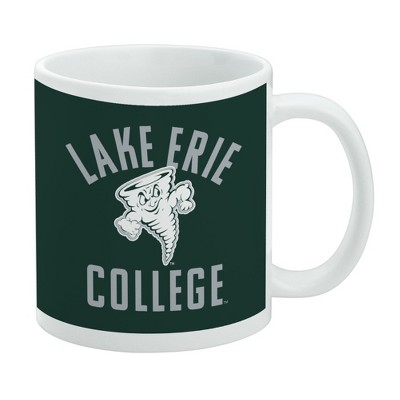 Lake Erie College Storm Logo Ceramic Coffee Mug Novelty Gift Mugs for Coffee Tea and Hot Drinks 11oz White