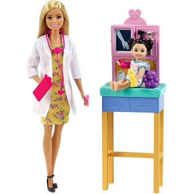 ​Barbie Careers Pediatrician Doll Playset