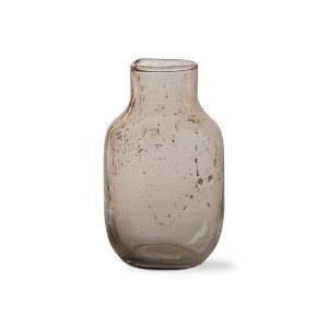 tagltd Floret Mini Bottle Vase Decorative Everyday Vase Brown 4.75inH x 3inL x 3inW Perfect for Home Decor - 1 of 2