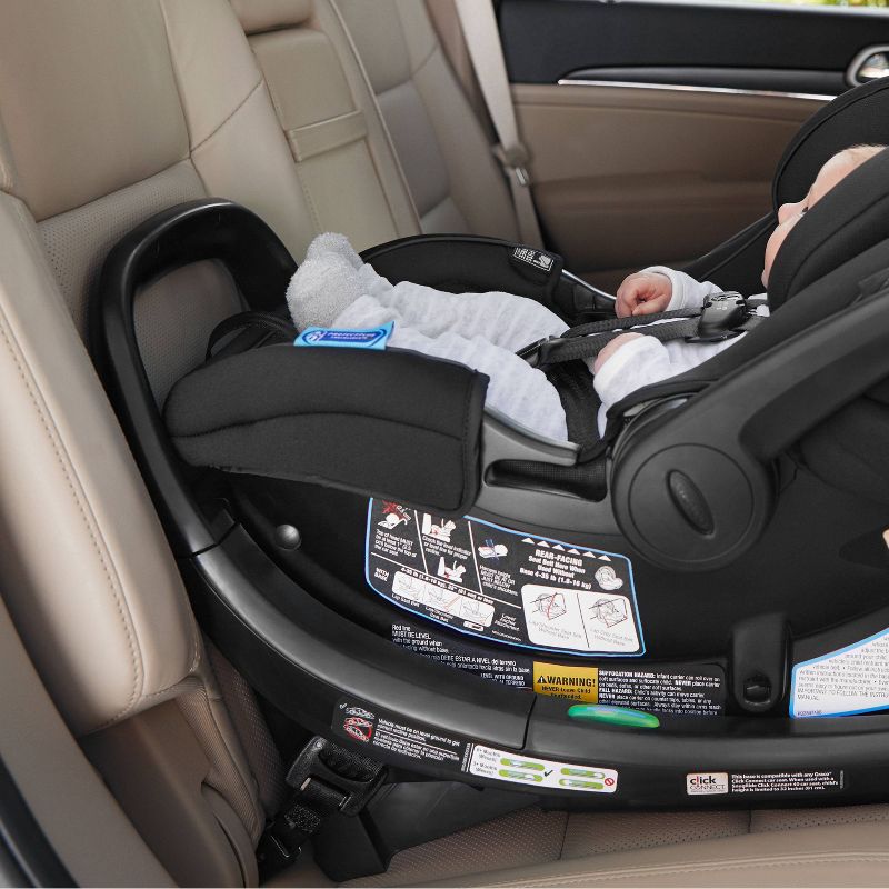 Graco SnugRide SnugFit 35 DLX Infant Car Seat with Anti-Rebound Bar, 4 of 12