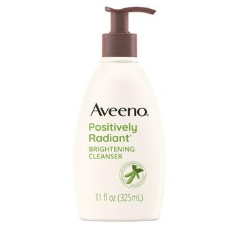 Aveeno Positively Radiant Brightening Facial Cleanser for Sensitive Skin - 11 fl oz