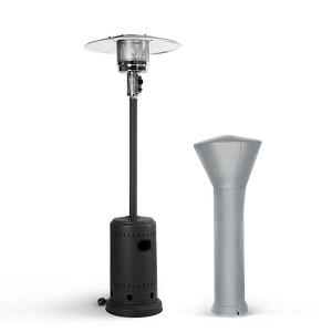 Pamapic 48000 BTU Propane Outdoor Patio Heater with Cover - 1 of 4