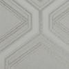 Saville Row Geo Grey and Pale Gold Wallpaper - 4 of 4