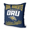 NCAA Oral Roberts Golden Eagles Alumni Throw Pillow 18x18 Inches - 3 of 4