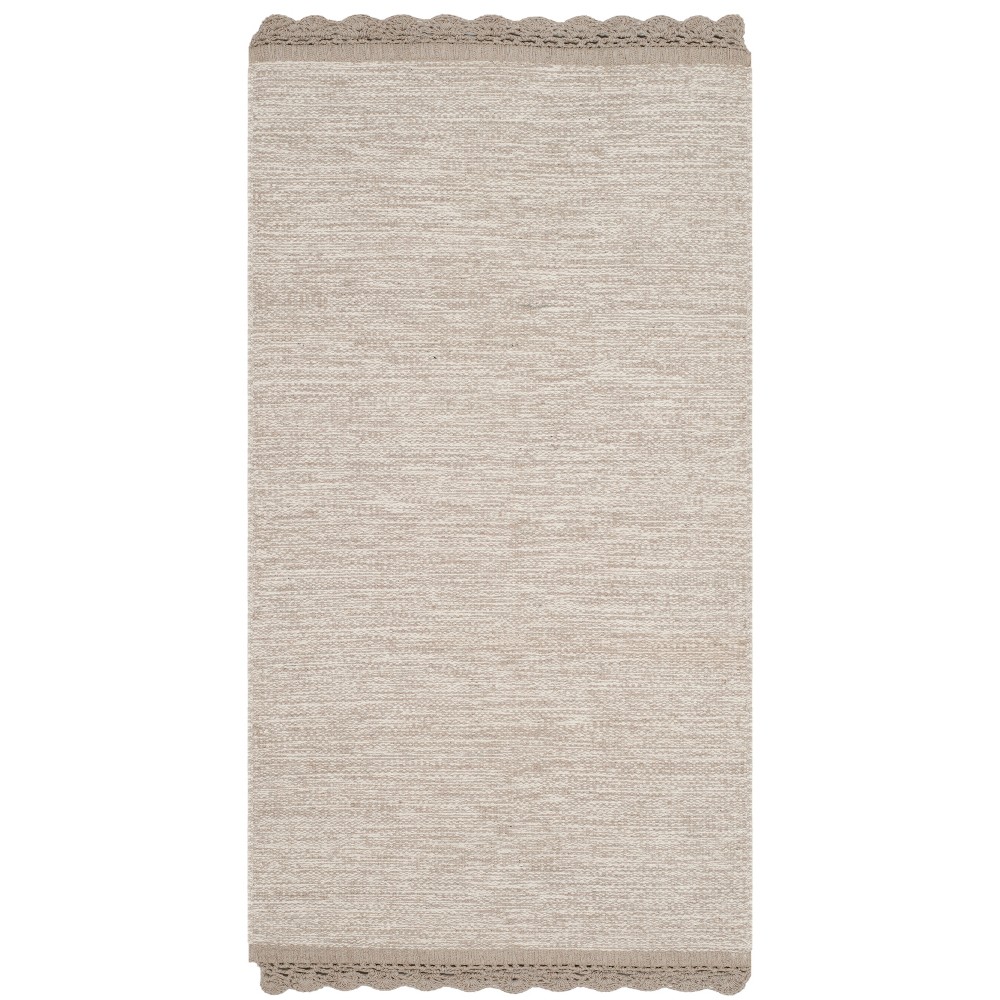  Woven Spacedye Design Runner Rug Beige