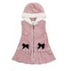 Little Lass Toddler Girls 3 Piece Faux Fur Vest & Coordinated Outfit - 2 of 3