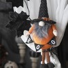 Whisen Fabric Standing Gnome with Holding Banner, Halloween Decoration - 2 of 4