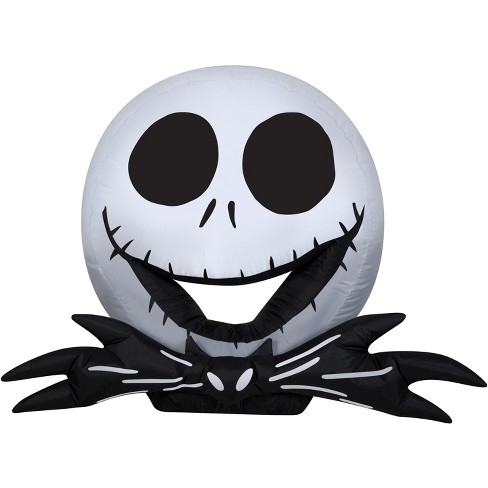 Gemmy Airblown Cutie Jack Skellington Disney 2 5 Ft Tall Multicolored Target