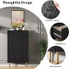 5-Drawer Modern Dresser - Wide Storage Chest for Bedroom & Living Room - 4 of 4