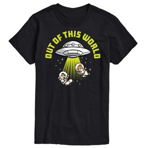 Men's - Disney - UFO Out Of This World Short Sleeve Graphic T-Shirt - 1 of 4