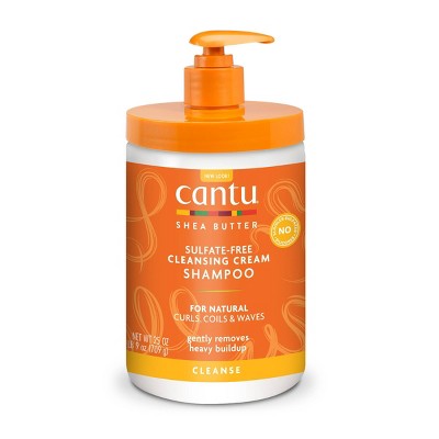 Cantu Shea Butter Natural Hair Cleansing Cream Shampoo - 25oz : Target