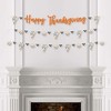 Big Dot of Happiness Happy Thanksgiving - Fall Harvest Party Letter Banner Decoration - 36 Banner Cutouts and Happy Thanksgiving Banner Letters - 3 of 4