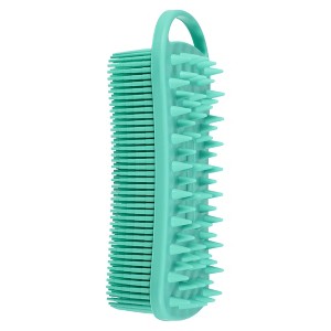 Unique Bargains Silicone for All Skin Types Body Scrubber 1 Pc - 1 of 4