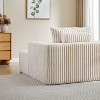 SYFERLORY 62.5-Inch Corduroy Sponge Sofa Lounge Chair,No Assembly Required - 4 of 4