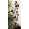 Metal Floral Wall Decor Purple - Olivia & May: Iron Botanical Sculpture, Luxury Glam Style, Vertical Orientation, 13"x50" - 2 of 4
