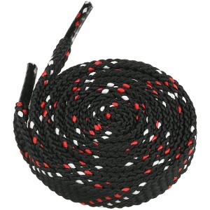 Elerevyo Polka Dots Shoe Laces Flat Shoelaces Double Color Twill Shoe Strings for Casual Sneakers 2 Pairs - 1 of 4