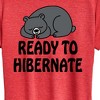Women's - Instant Message - Ready To Hibernate Short Sleeve Graphic T-Shirt - 2 of 4