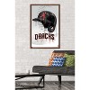 Trends International MLB Arizona Diamondbacks - Drip Helmet 22 Framed Wall Poster Prints - 2 of 4