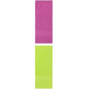 REGALWOVEN 2 Pack Cotton Absorbent Soft Decorative Bathroom Hand Towels 13" x 30" - 1 of 4