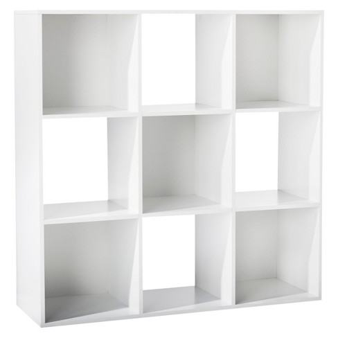 Target white store shelf unit