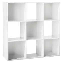 11" 9 Cube Organizer Shelf White - Room Essentials™