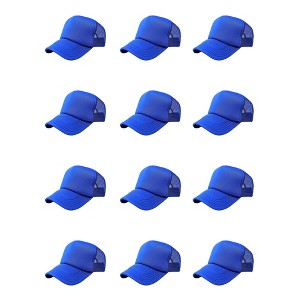 12 Pack Trucker Caps Great for Outdoor Activities or Custom Branding - 1 of 4