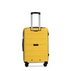 3 Piece Luggage Set,Hardshell Suitcase Set with Spinner Wheels & TSA Lock,Expandable Lightweight Travel Luggage - 3 of 4