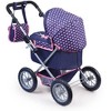 Bayer Design Dolls: Trendy Pram Stroller For Toy Baby Dolls - Navy/Pink - 2 of 4