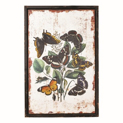 tagltd Butterfly Wall Art 23.62 x 15.75 x 1 Inches.