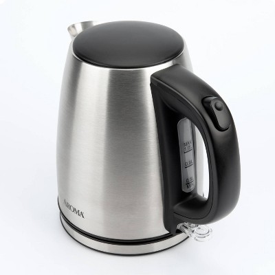 Aroma 1L Electric Water Kettle - Stainless Steel_1