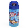 Zak Designs 2pk 16 fl oz Plastc Atlantic Sonic The Hedgehog Water Bottles: Kids & Toddler Portable Drinkware, Dishwasher-Safe - 3 of 4