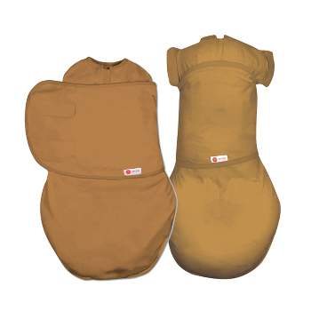 embe 2-Stage Bundle, Newborn Starter Wrap-Transitional Short Sleeve Swaddle Sack (0-6 months), Arms-In/Arms-Out, Legs-In/Legs-Out