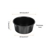 Unique Bargains Removable Loose Bottom Cheesecake Pan 2 Pcs - 2 of 4