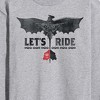 Men's - How to Train Your Dragon - Lets Ride Long Sleeve Graphic T-Shirt - 2 of 4